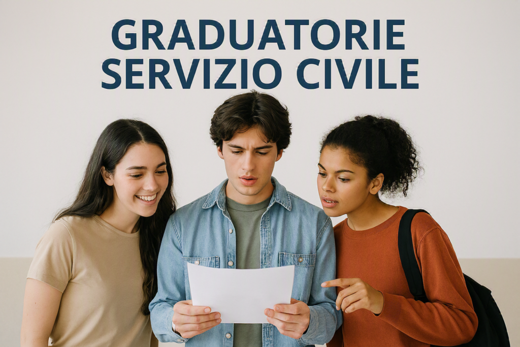 BANDO 24/02/2026 – SERVIZIO CIVILE UNIVERSALE- Graduatorie provvisorie